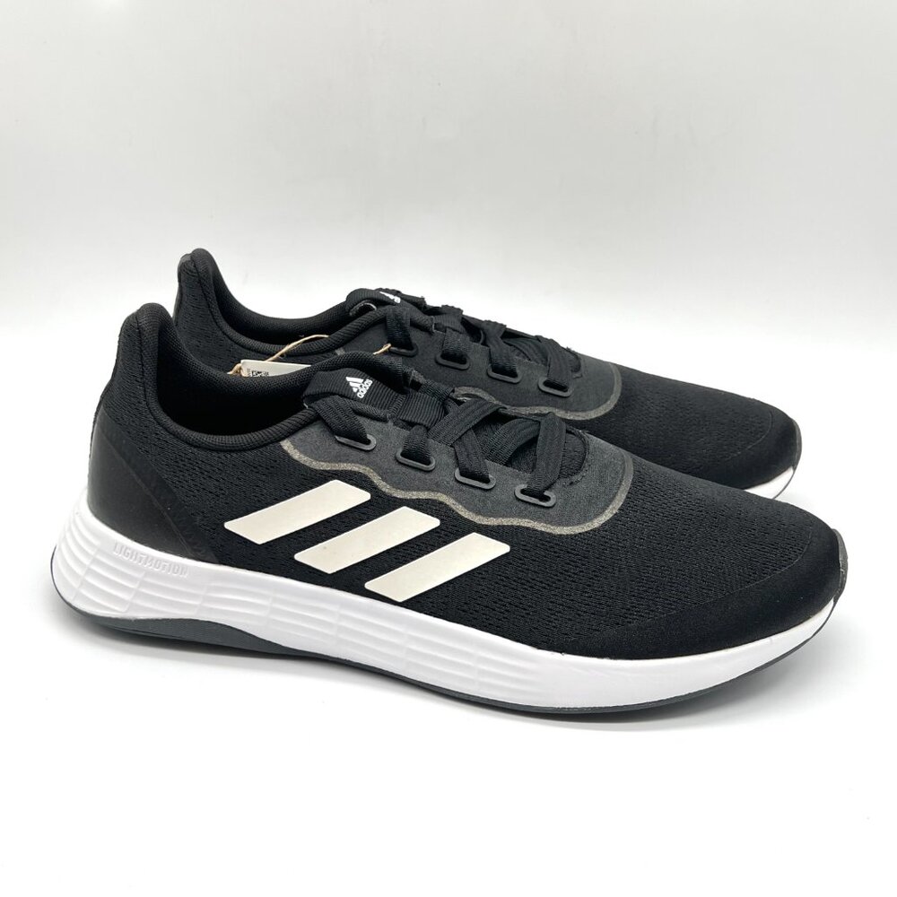 Adidas‎ Womens Size 10 QT Racer Sport Black White Running Sneakers Shoes